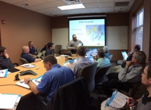 Training at Air Hydropower, Louisville for CNG equipment distributing